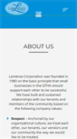 Mobile Screenshot of lamenzacorp.com
